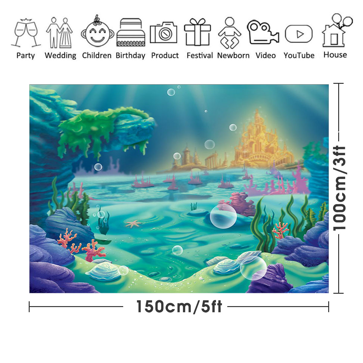 220x150cm-150x100cm-Under-Sea-Mermaid-Castle-Blue-Sea-Photography-Background-Cartoon--Backdrop-Kids--1717630-9