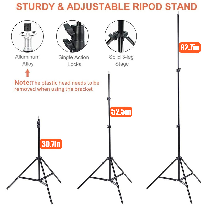 2Pcs-150W-Photography-Softbox-6000K-LED-Lighting-Lamp-Soft-Box-with-Light-Stand-Bracket-Studio-Kit-1940763-4