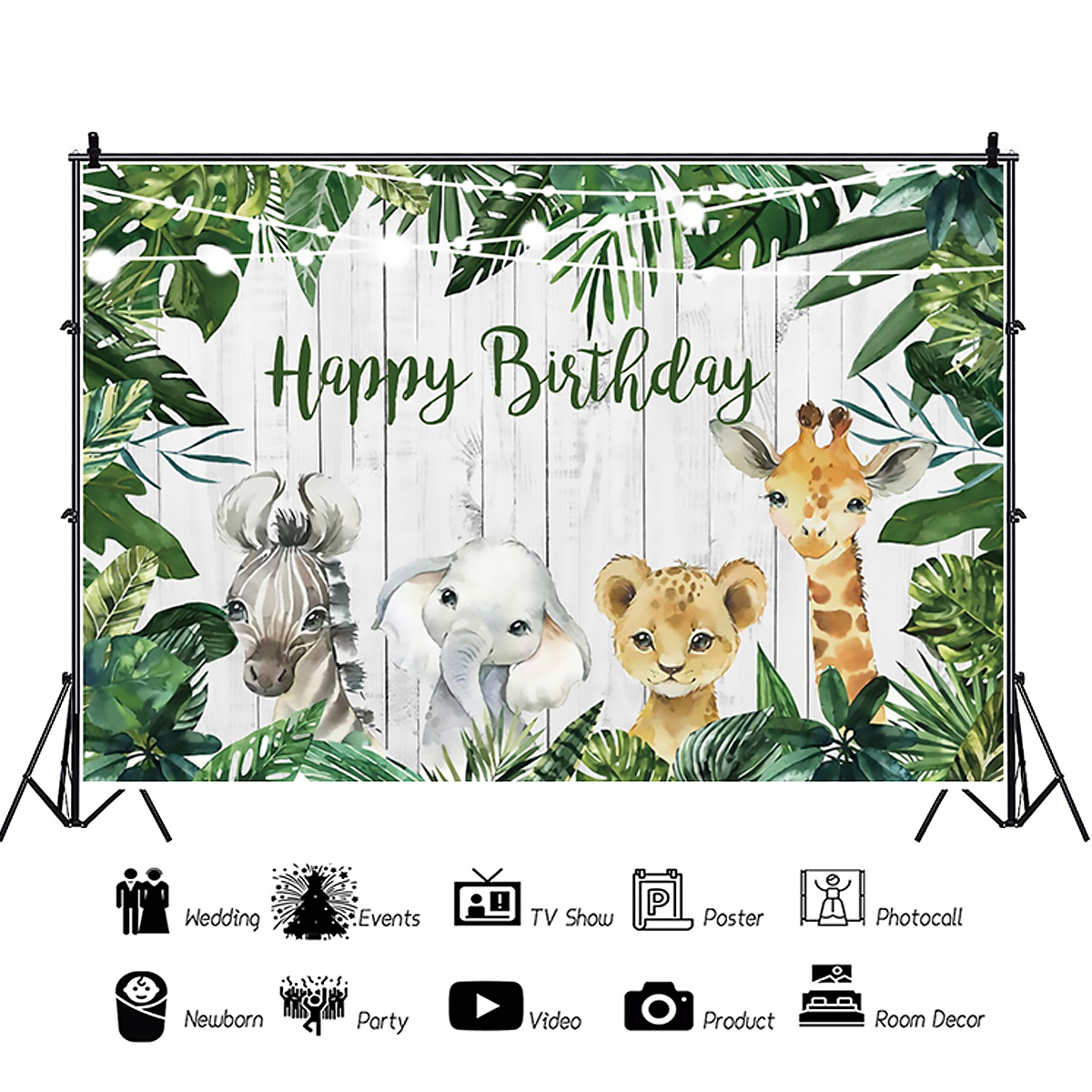 3-Size-Jungle-Green-Forest-Backdrop-Happy-Birthday-Background-Photography-Woodland-Party-Prop-1876181-2