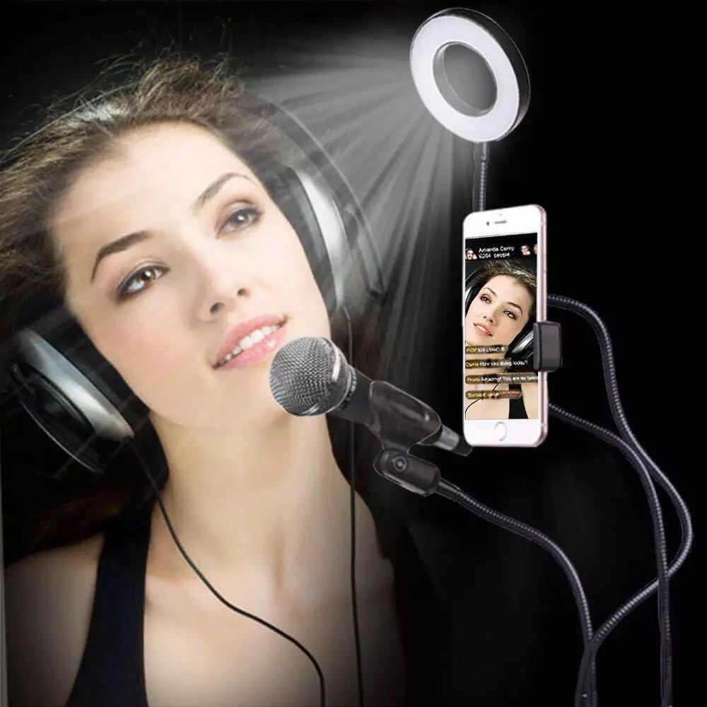 3-in-1-LED-Ring-Light-Dimmable-Lighting-Kit-Phone-Selfie-Tripod-Stand-for-Mobile-Phone-Camera-Live-B-1748900-11