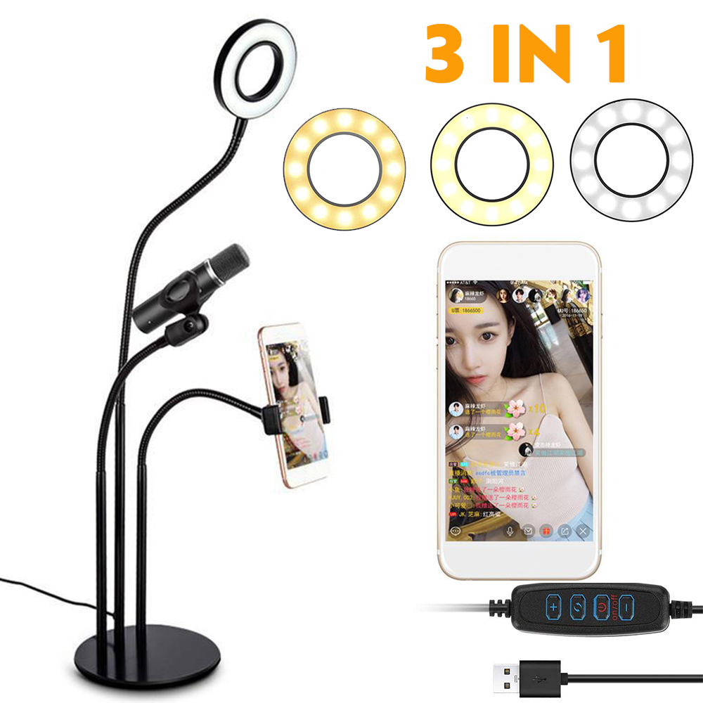 3-in-1-LED-Ring-Light-Dimmable-Lighting-Kit-Phone-Selfie-Tripod-Stand-for-Mobile-Phone-Camera-Live-B-1748900-10