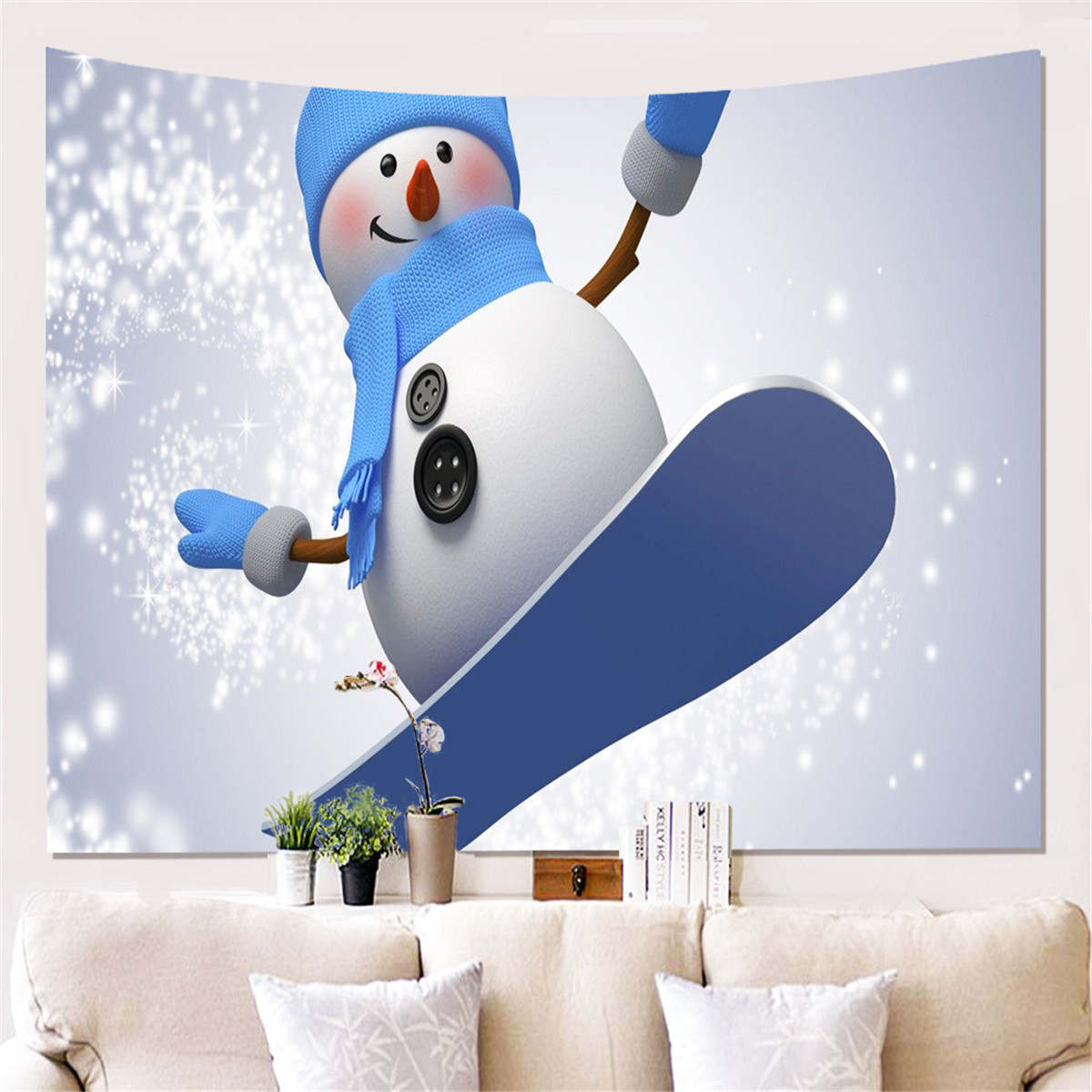 3D-Snowman-Wall-Hanging-Cloth-Photography-Background-Cloth-Hanging-Painting-Tapestry-Wall-Decoration-1748930-7