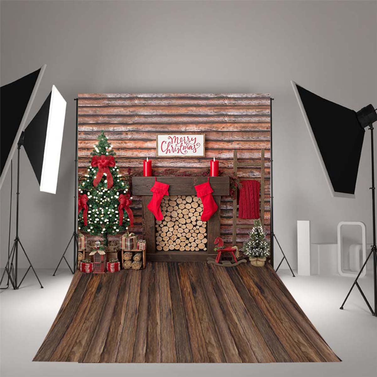 3x5FT-5x7FT-6x8FT-Wooden-Wall-Floor-Merry-Christmas-Tree-Photography-Backdrop-Background-Studio-Prop-1610112-2