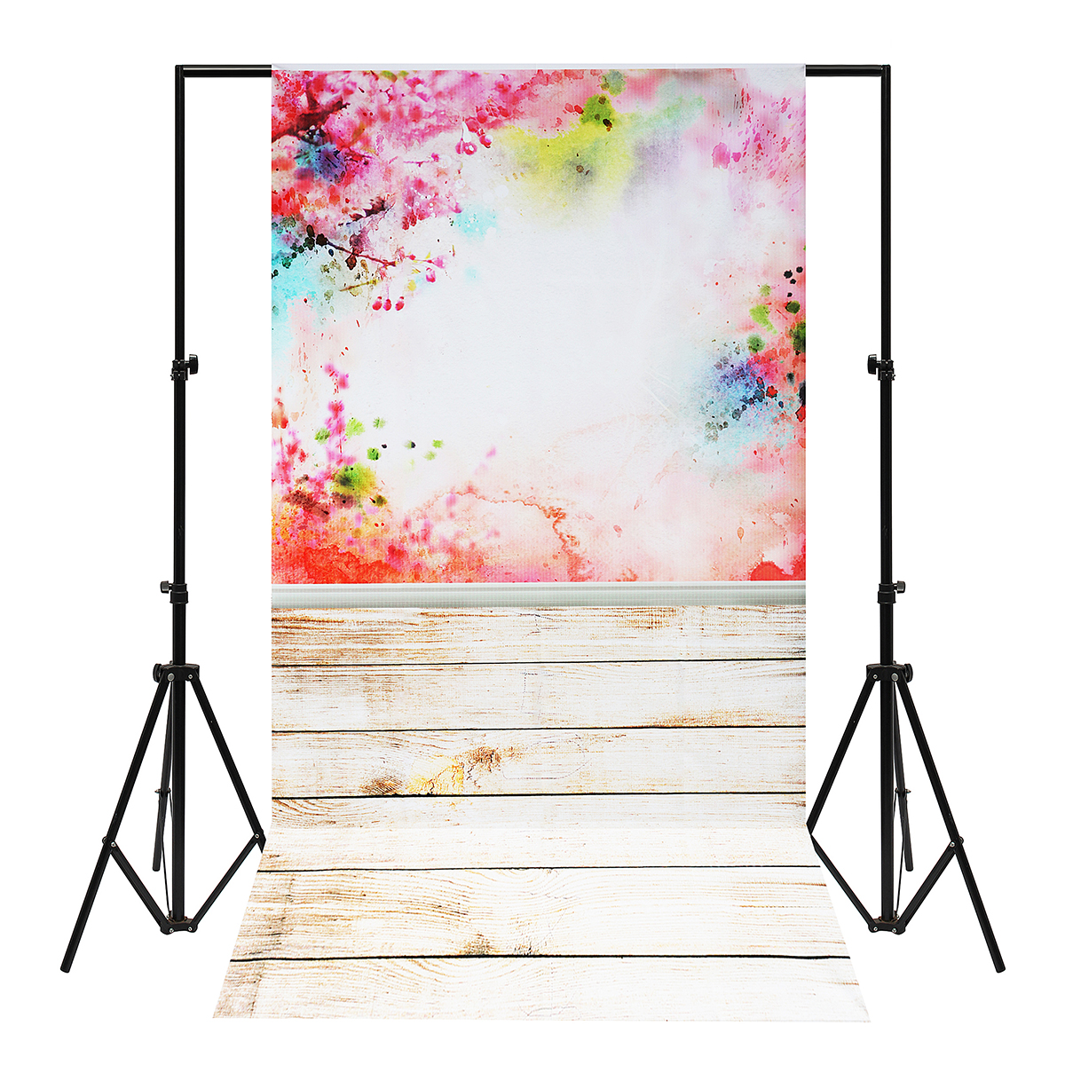 3x5FT-5x7FT-Pink-Theme-Wood-Floor-Photography-Backdrop-Background-Studio-Prop-1340612-4