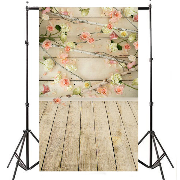 3x5ft-Vinyl-Wooden-Floor-Flower-Backdrops-Photography-Studio-Props-Background-1028370-1
