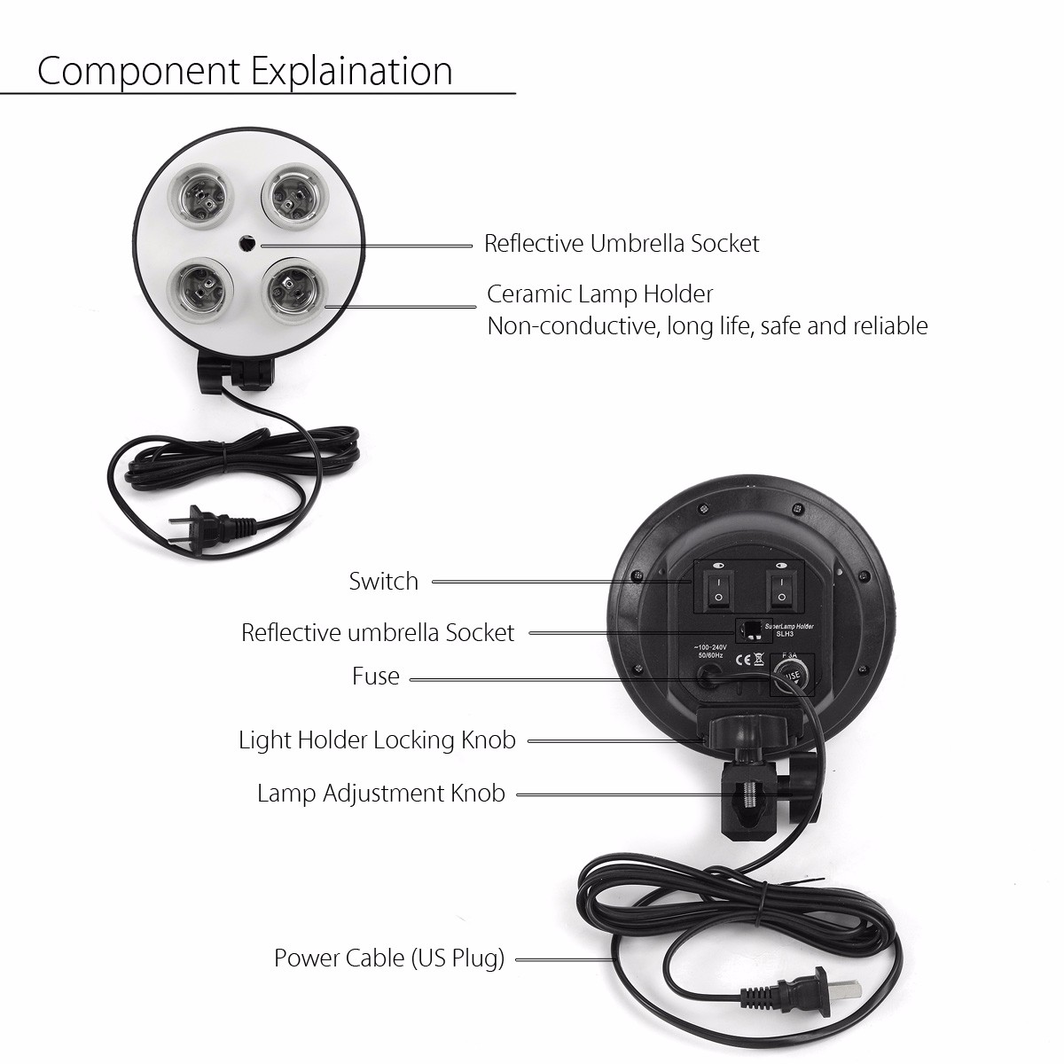 4-Socket-E27-Video-Shooting-Light-Lamp-Bulb-Head-Holder-1455454-4