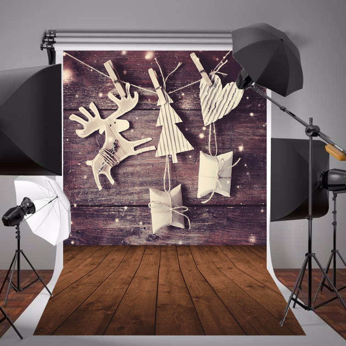 5-x-7-FT-Christmas-Theme-Christmas-Gift-Elk-Wood-Board-Photo-Vinyl-Background-1110421-3