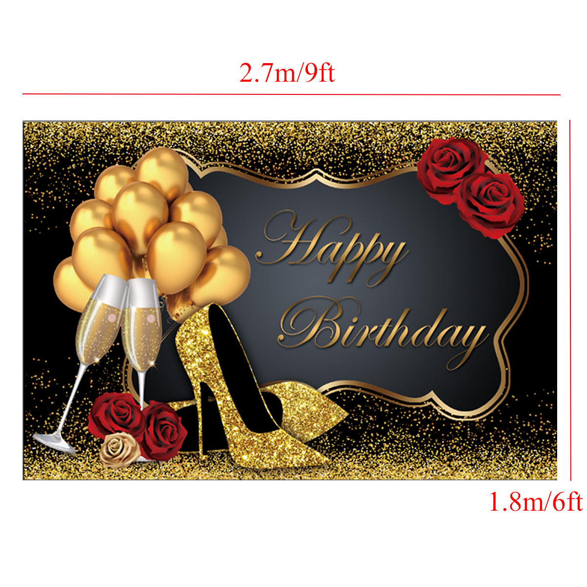 5x3FT-7x5FT-9x6FT-High-Heel-Glass-Golden-Balloon-Birthday-Theme-Photography-Backdrop-Background-Stud-1666631-8