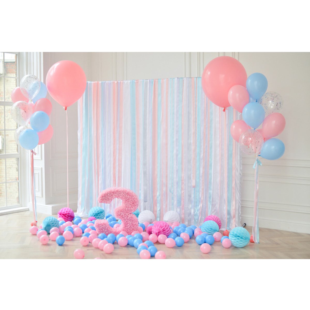 5x3FT-7x5FT-9x6FT-Vinyl-Pink-Blue-Balloon-3-Years-Old-Birthday-Photography-Backdrop-Background-Studi-1635482-2