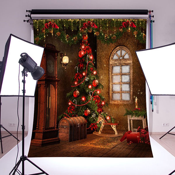 5x7FT-3x5FT-Christmas-Tree-Gift-Wall-Vinyl-Photography-Backdrop-Photo-Background-1101929-2