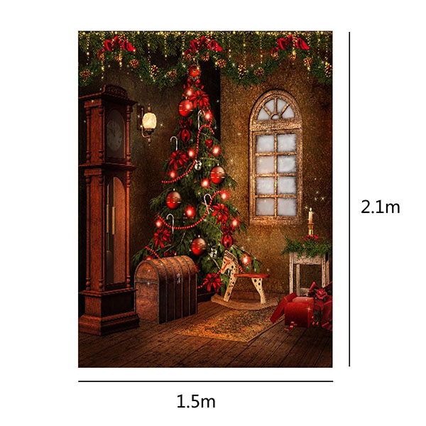 5x7FT-3x5FT-Christmas-Tree-Gift-Wall-Vinyl-Photography-Backdrop-Photo-Background-1101929-4