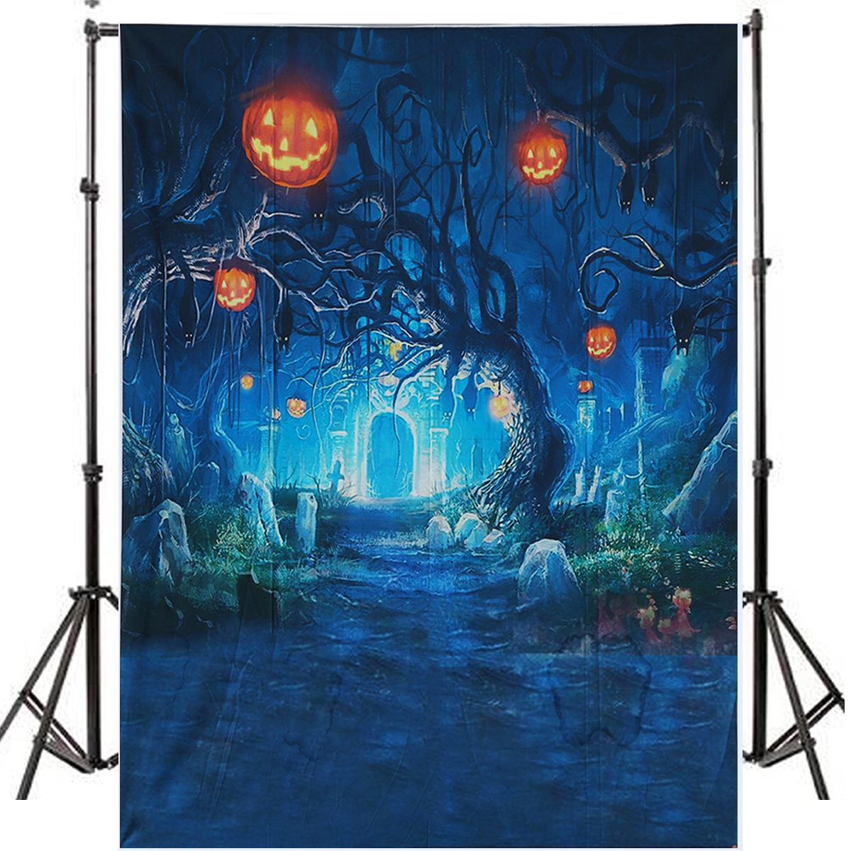 5x7FT-Halloween-Decor-Pumpkin-Light-Wall-Photography-Studio-Backdrop-Background-1364952-1