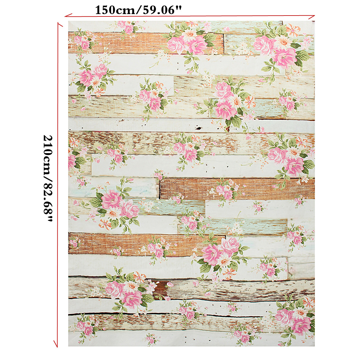 5x7FT-Vintage-Pink-Flowers-Wooden-Floor-Wall-Photo-Studio-Background-Backdrop-Cloth-1116099-7