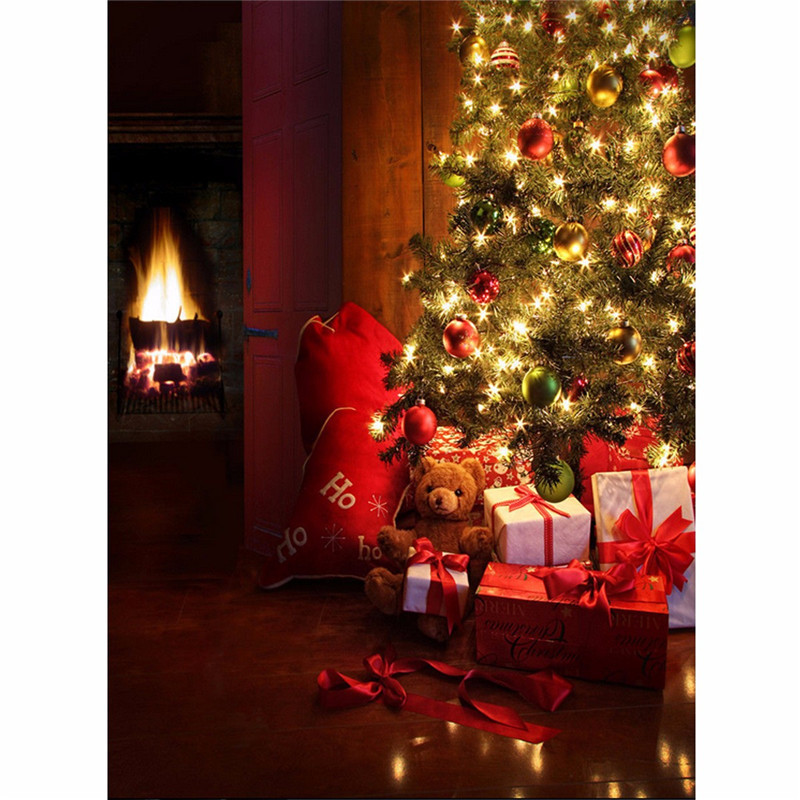 5x7FT-Vinyl-Christmas-Tree-Gift-Photography-Backdrop-Background-Studio-Prop-1388232-2