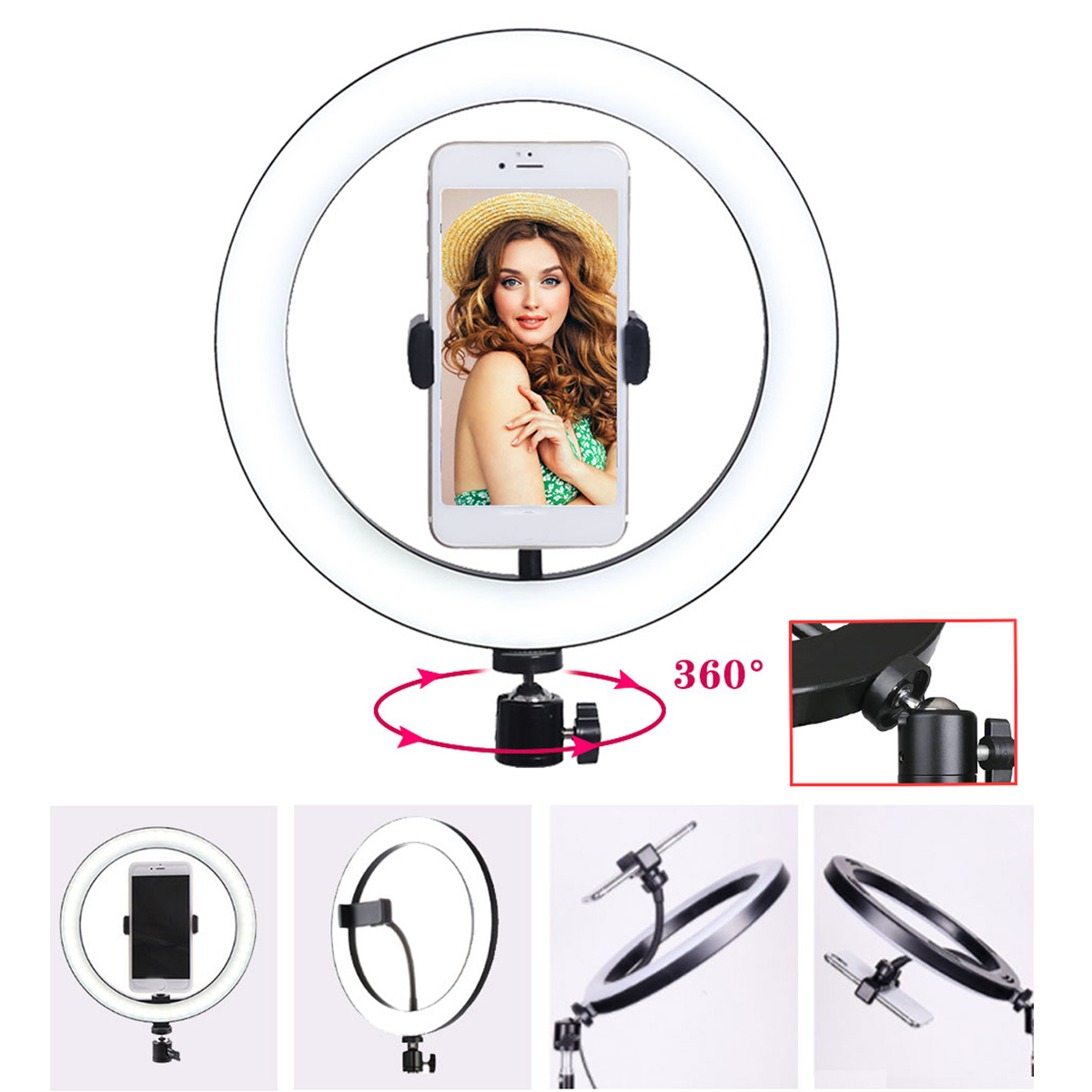 710131518-Inch-LED-Ring-Light-Studio-Fill-Light-Tripod-Stand-Photo-Makeup-Live-Dimmable-Lamp-for-You-1708205-3
