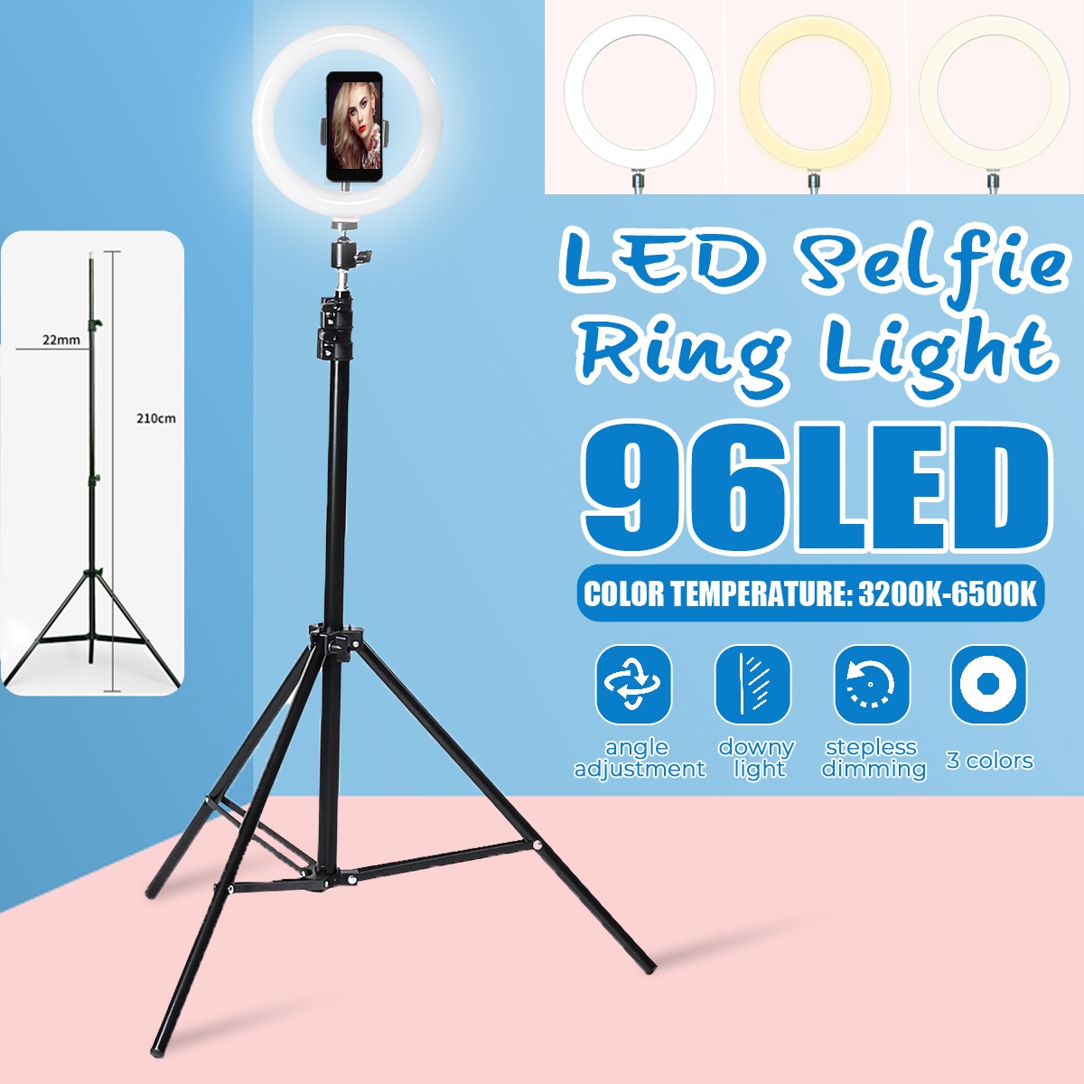 96-LED-Ring-Light-3-Colors-6500K-Studio-Photography-Photo-Selfie-Fill-Light-for-iPhone-Smartphone-Yo-1697967-1