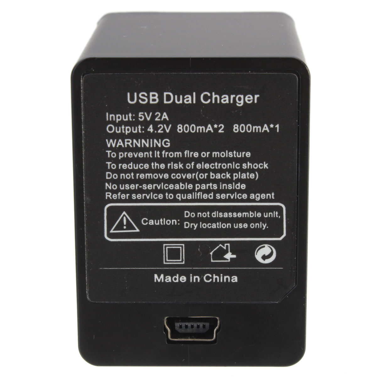 AHDBT-401-Dual-42V-800mA-Li-ion-Battery-Slots-Power-Charger-For-GoPro-HD-Hero-4-1049669-5