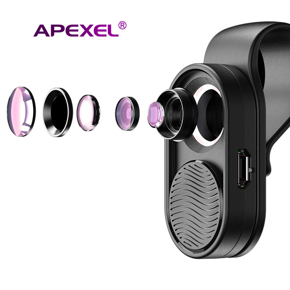 APEXEL-100X-Magnification-Microscope-Lens-Micro-Lens-with-LED-Light-for-Mobile-Phone-Smartphone-Phot-1892820-8