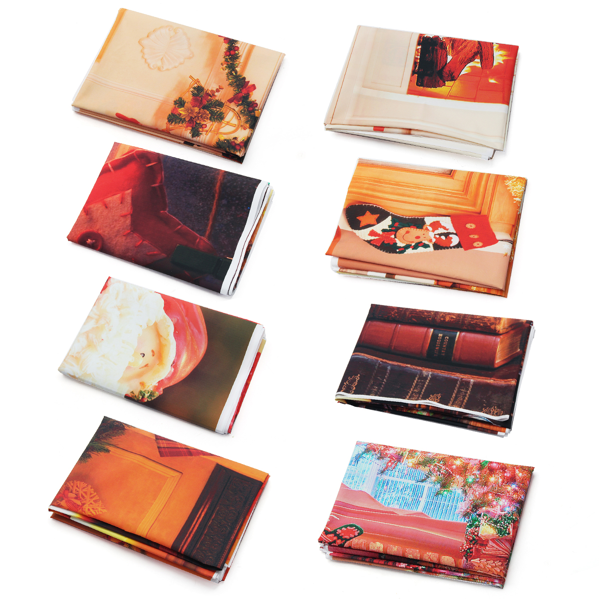 Backdrop-Photography-Props-Christmas-Fireplace-Gift-Retro-Style-Vinyl-Photo-Background-1934258-4