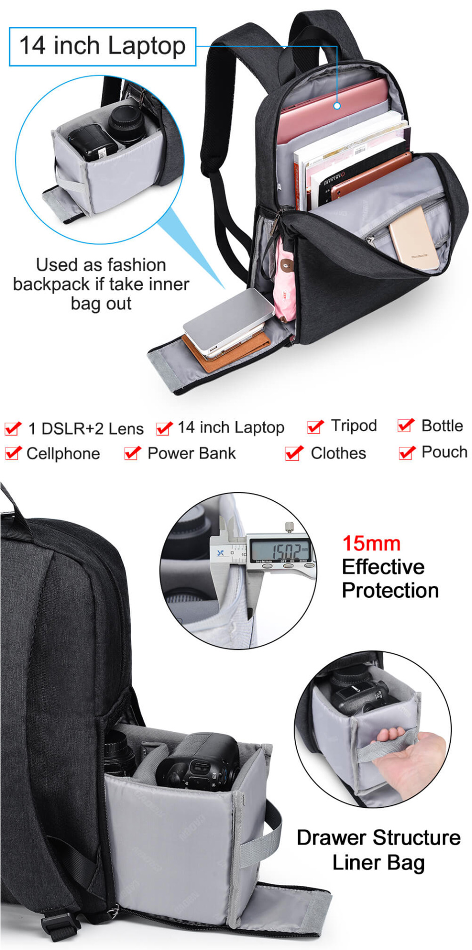 Caden-L4-Waterproof-Backpack-with-Padded-Bag-for-DSLR-Camera-Lens-Tripod-Laptop-1504015-1