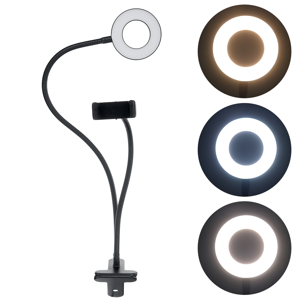 Clip-LED-Ring-Light-for-Selfie-Live-Broadcast-3000-5000K-Dimmable-Makeup-Fill-Light-for-Youtube-Face-1702483-5