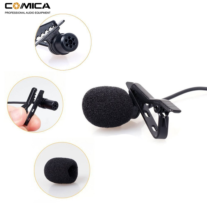 Comica-V01SP-25m-Lavalier-Lapel-Microphone-Clip-on-Omnidirectional-Condenser-Interview-Mic-for-iPhon-1809388-4