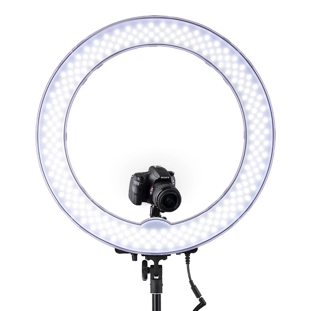 FOSOTO-RL-18-18-Inch-Ring-Light-55W-5500K-LED-Photography-Lamp-with-Lighting-Tripod-Stand-Phone-Clip-1941554-14
