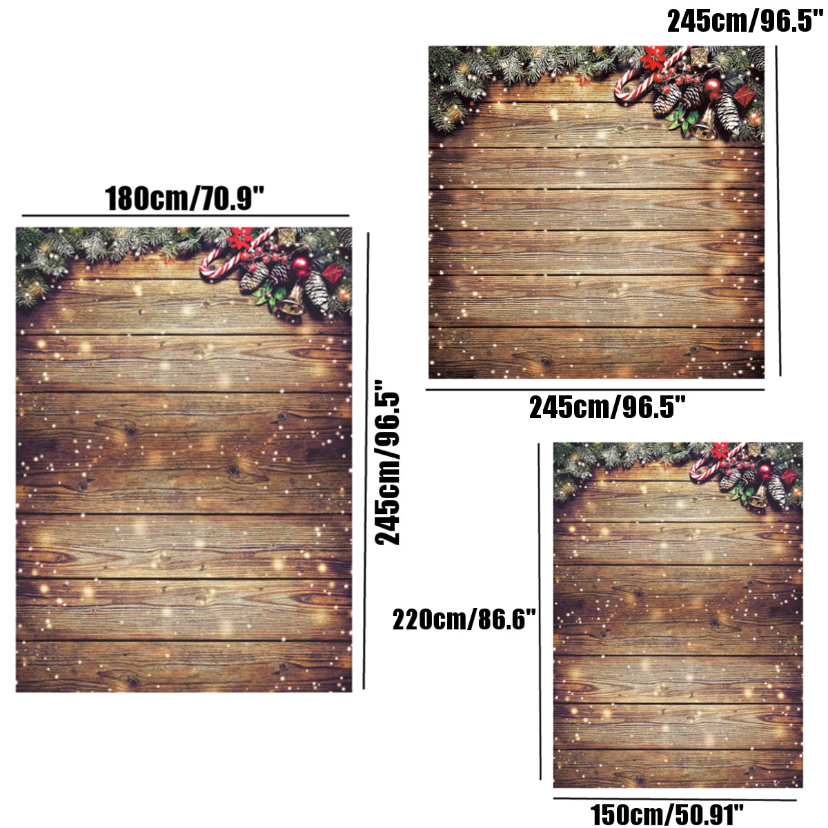 Horizontal-Vertical-Christmas-Photography-Backdrop-Snowflake-Glitter-Wood-Wall-Photo-Background-Stud-1764430-6
