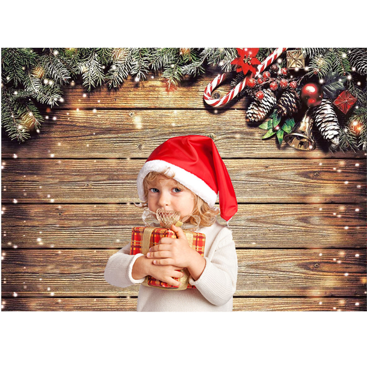 Horizontal-Vertical-Christmas-Photography-Backdrop-Snowflake-Glitter-Wood-Wall-Photo-Background-Stud-1764430-9