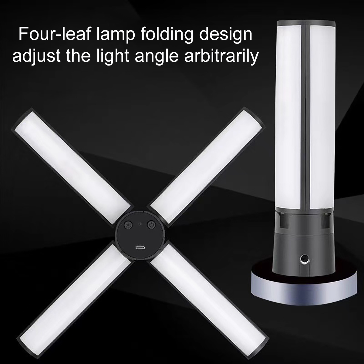 LED-Foldable-Fill-Light-Photography-Lighting-Selfie-Handheld-LED-Four-leaf-Lamp-with-3-Lighting-Mode-1944164-5
