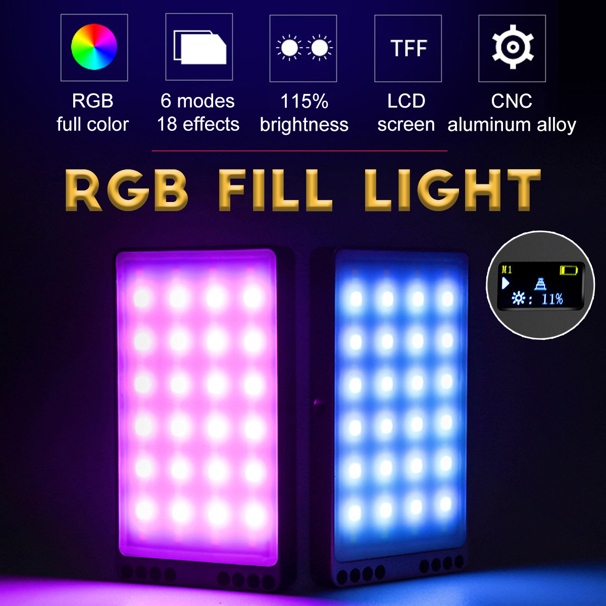 ORSDA-RGB-74-Dimmable-RGB-Fill-Light-2500-9000K-Video-Lighting-Camera-Lamp-for-Photography-Live-Broa-1936730-1