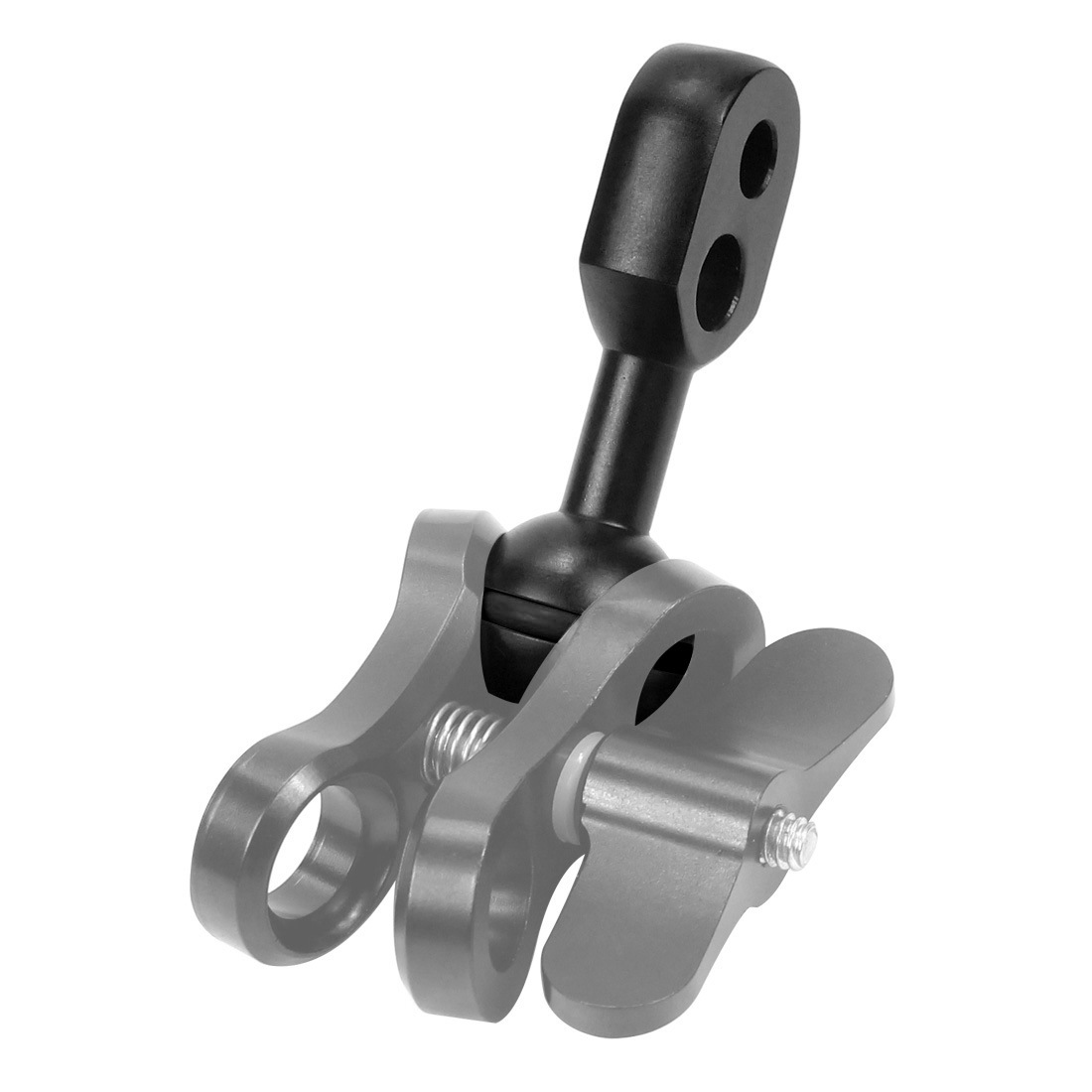 PULUZ-PU255-1-Inch-Ball-To-Ys-Head-Clip-Magic-Arm-Mount-for-Diving-Light-Stand-Holder-1569173-1