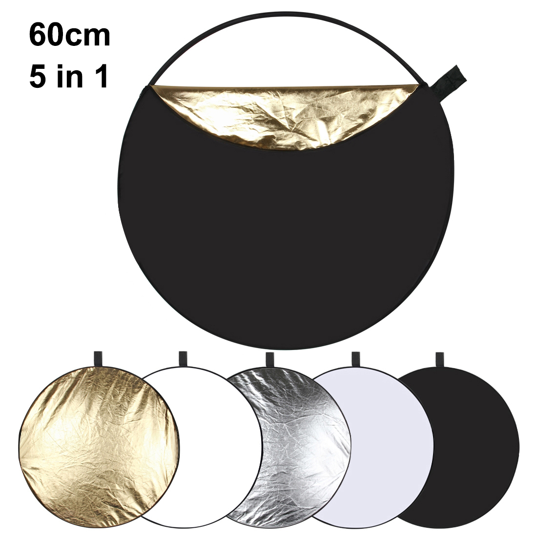 PULUZ-PU5111-60cm-5-in-1-Folding-Photo-Studio-Reflector-Board-Silver-Translucent-Gold-White-Black-1244272-1