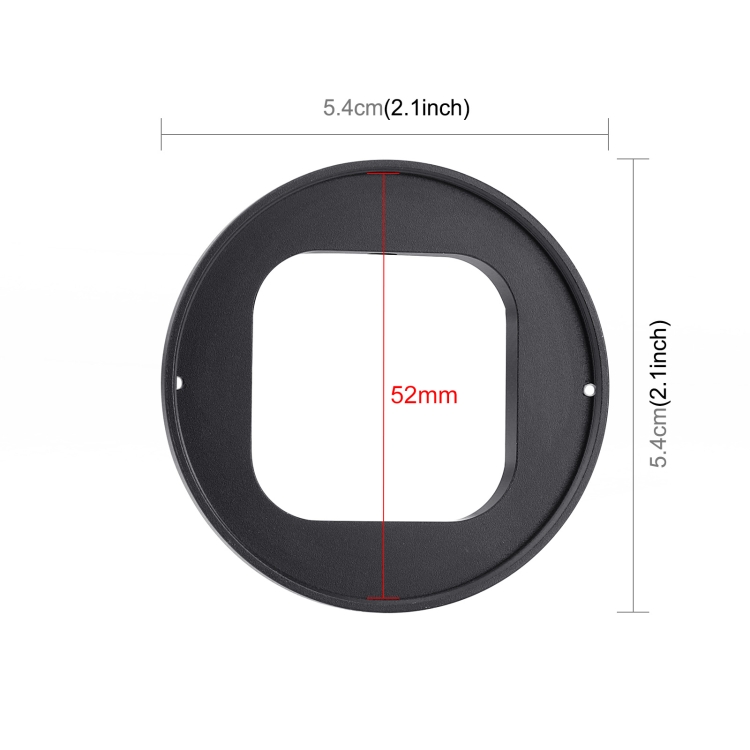 PULUZ-PU528-52mm-UV-Lens-Filter-Adapter-Ring-for-GoPro-HERO9-Black-Sports-Camera-Acccessories-1780239-2