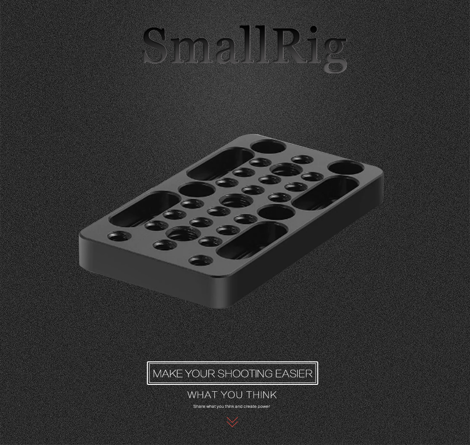 SmallRig-1598-Video-Switching-Cheese-Plate-Camera-Quick-Release-Plate-for-Dovetails-and-Short-Rods-F-1773962-2