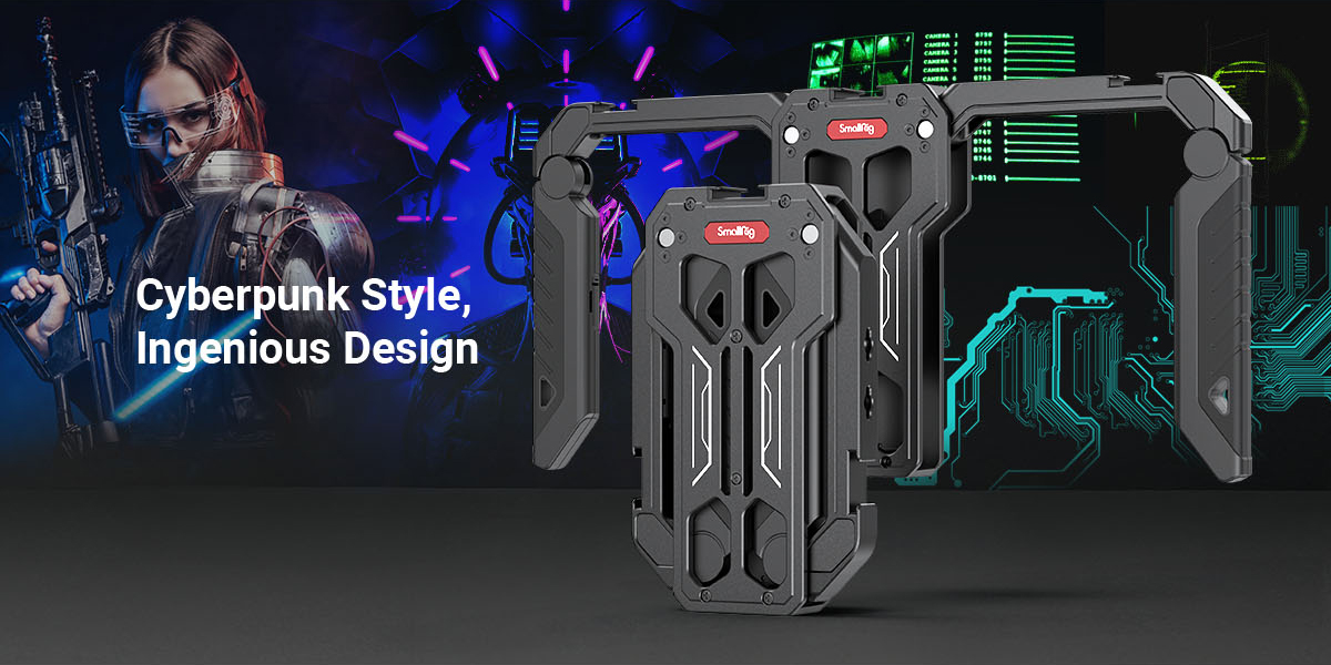 SmallRig-3111-SmartPhone-Cage-with-Foldable-Handles-Grip-support-Wireless-Control-Compact-Portable-f-1948211-12