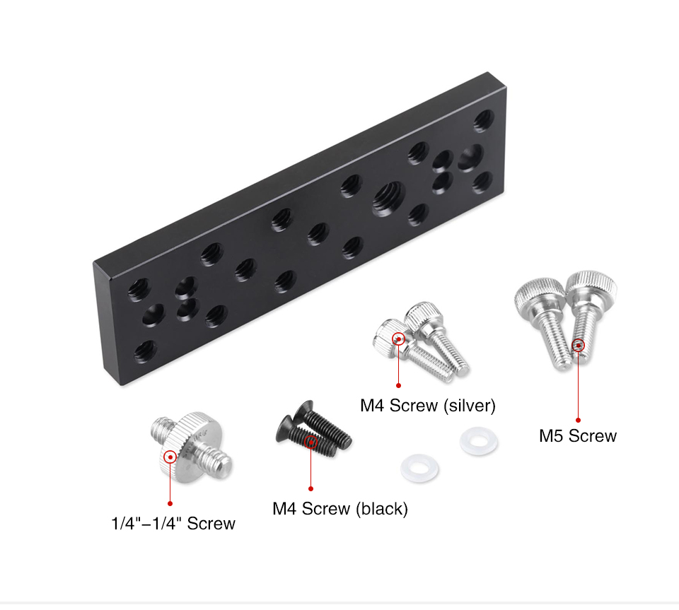 SmallRig-904-Multi-function-Mounting-Plate-Cheese-Plate-with-14-38-inch-Connections-for-Sony-F970-F5-1739882-2