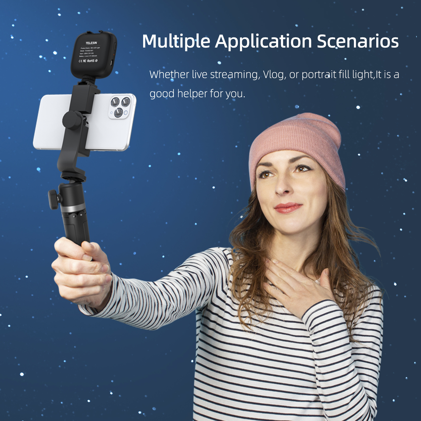 TELESIN-Mini-LED-Video-Light-Lamp-Fill-Light-with-Diffuser-for-DSLR-Camera-Mobile-Phone-Live-Broadca-1863469-8