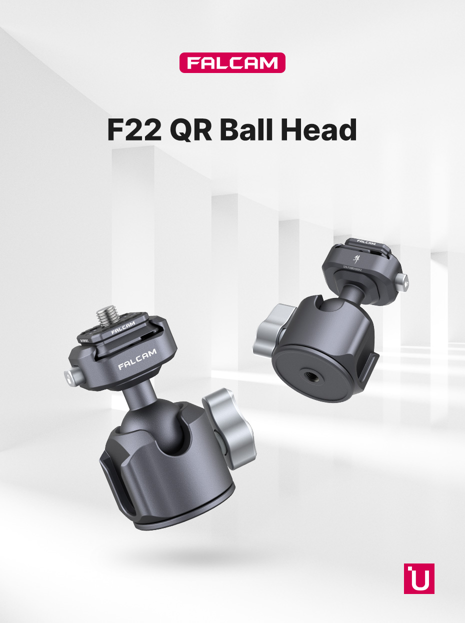 Ulanzi-FALCAM-F22-2545-Quick-Release-DSLR-Camera-Monitor-Mount-Adjustable-14-inch-Tripod-Head-Ballhe-1967645-1