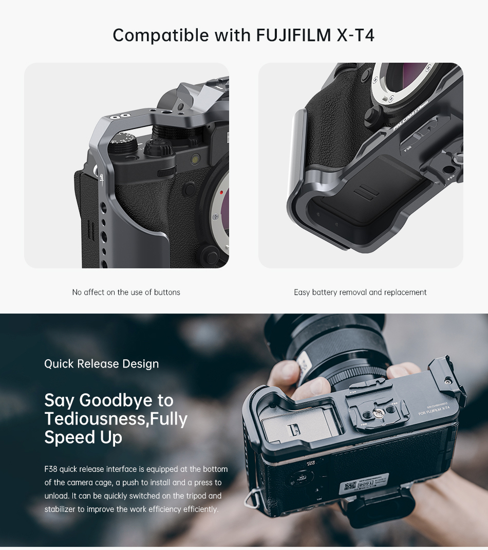 Ulanzi-Falcam-F22-2733-Camera-Cage-for-Fujifilm-X-T4-Quick-Release-Ecosystem-Fully-With-14-inch-F22--1967840-4
