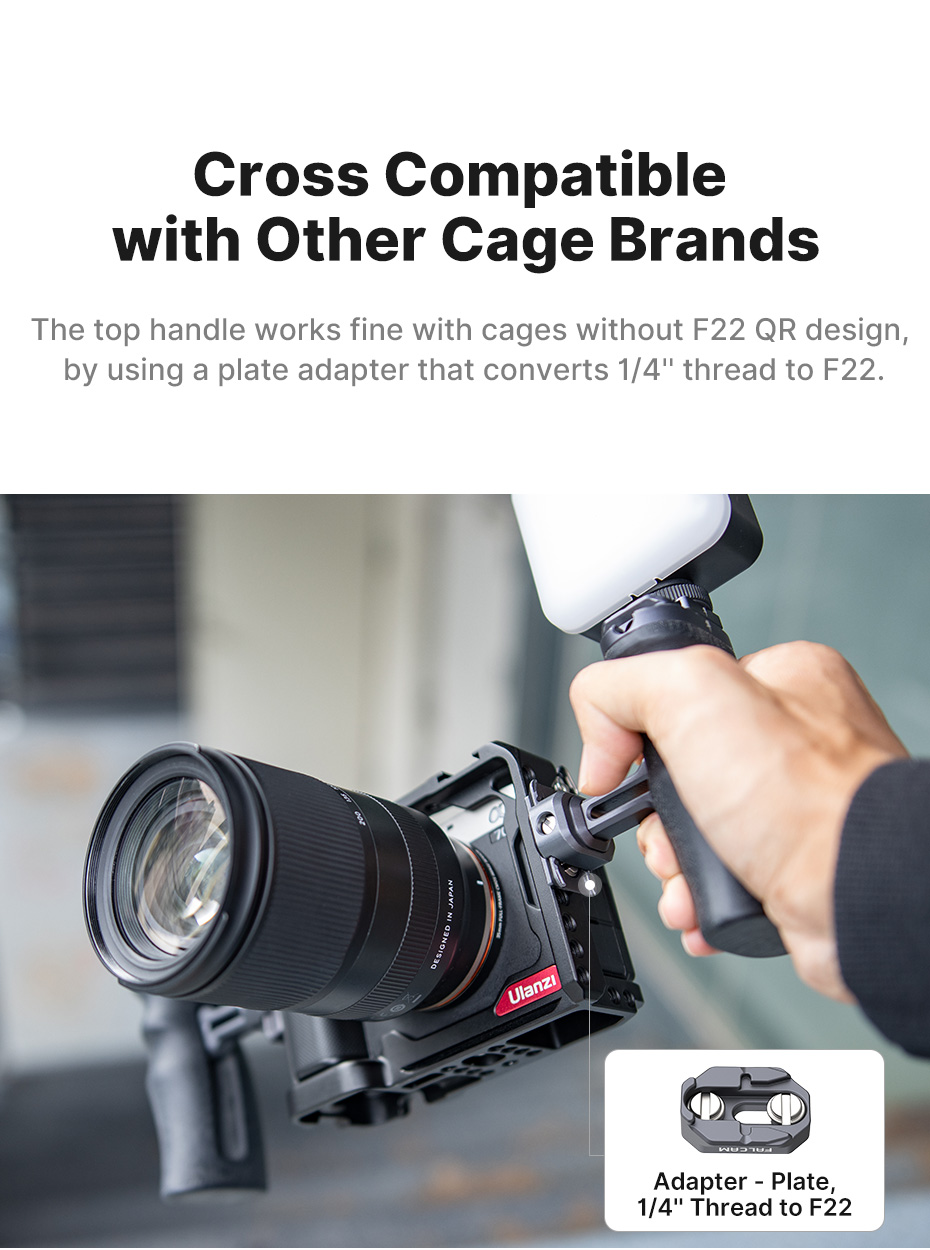 Ulanzi-Falcam-F22-Quick-Release-Hand-Grip-Camera-Cage-Side-Handle-Grip-With-F22-F38-Port-Cold-Shoe-U-1967479-3