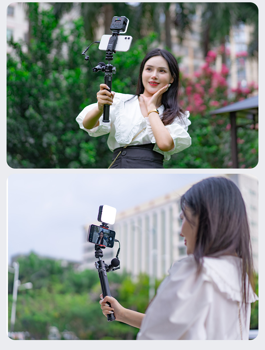 Ulanzi-ST-06S-Phone-Clip-with-Two-Cold-Shoe-Vertical-Shooting-Smartphone-Clamp-Mount-Holder-Tripod-M-1889176-10