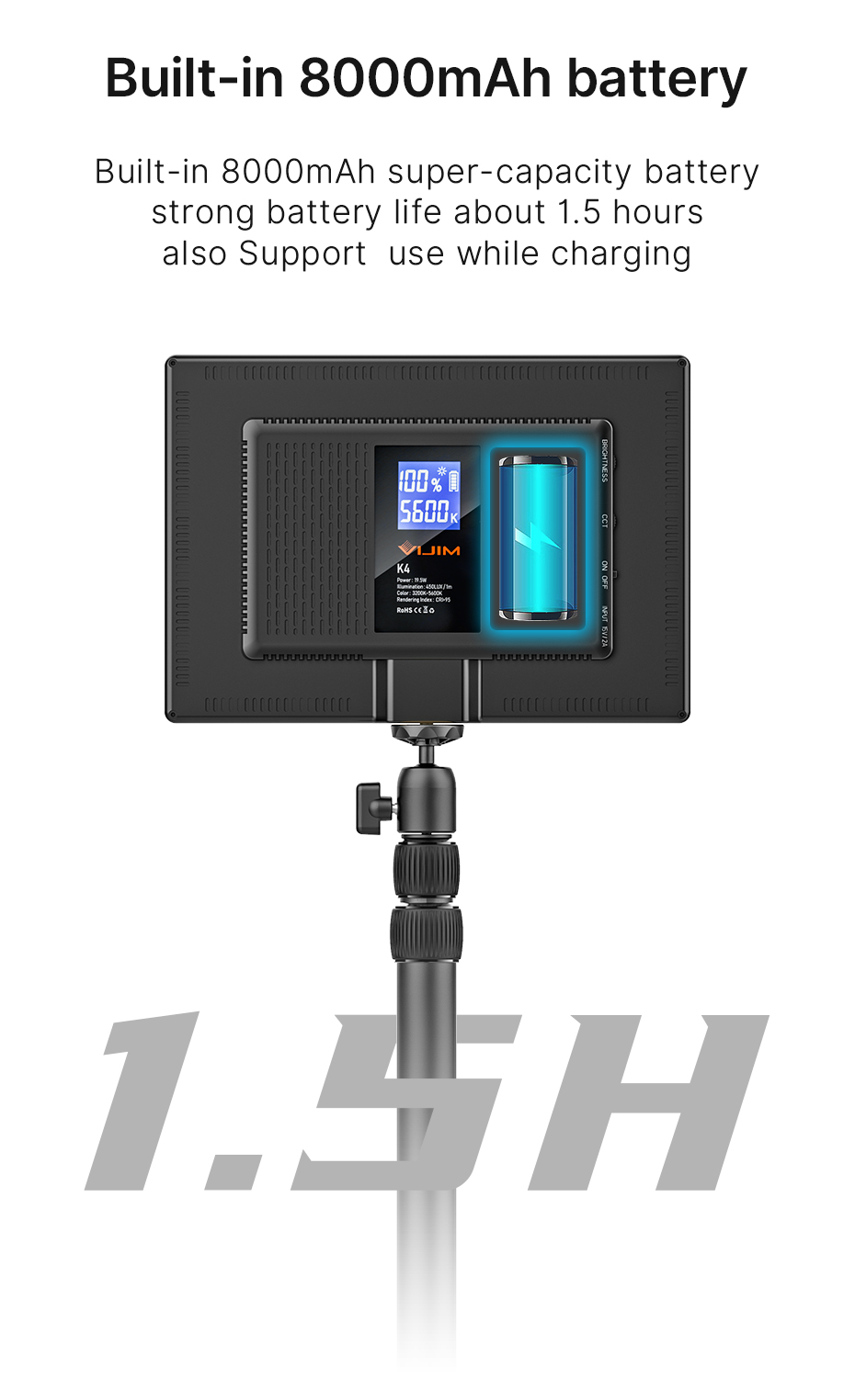 Ulanzi-VIJIM-K4-8000mAh-Rechargeable-Key-Light-Brightness-Color-Temperature-Adjustable-LED-Video-Lig-1886424-5