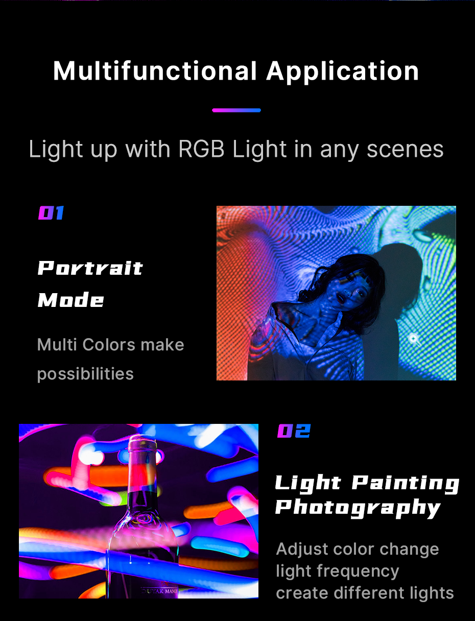 Ulanzi-VL49-RGB-Full-Color-LED-Video-Light-2500K-9000K-with-Magnetic-Mini-Fill-Lamp-Extend-3-Cold-Sh-1889418-2