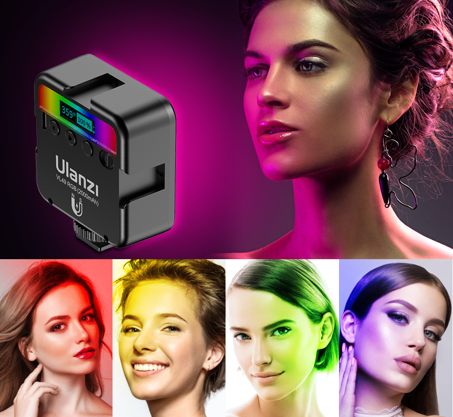 Ulanzi-VL49-RGB-Full-Color-LED-Video-Light-2500K-9000K-with-Magnetic-Mini-Fill-Lamp-Extend-3-Cold-Sh-1889418-14