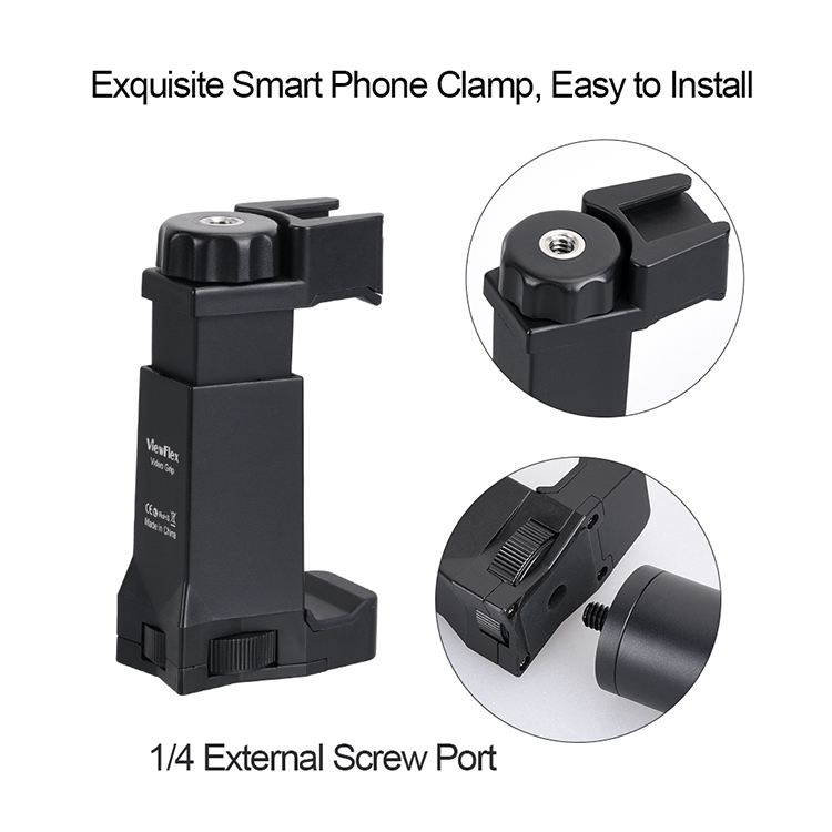 VIEWFLEX-VF-H1-Smartphone-Clamp-Clip-Holder-for-Handle-Stabilizer-Tripod-1284293-5