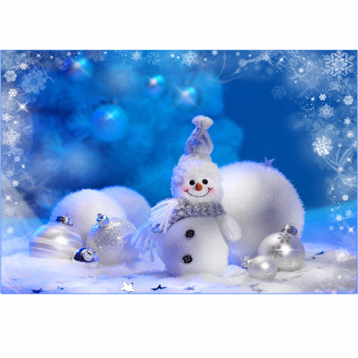 Vinyl-Fabric-Christmas-Snowman-Studio-Photography-Background-Backdrop-1104876-3