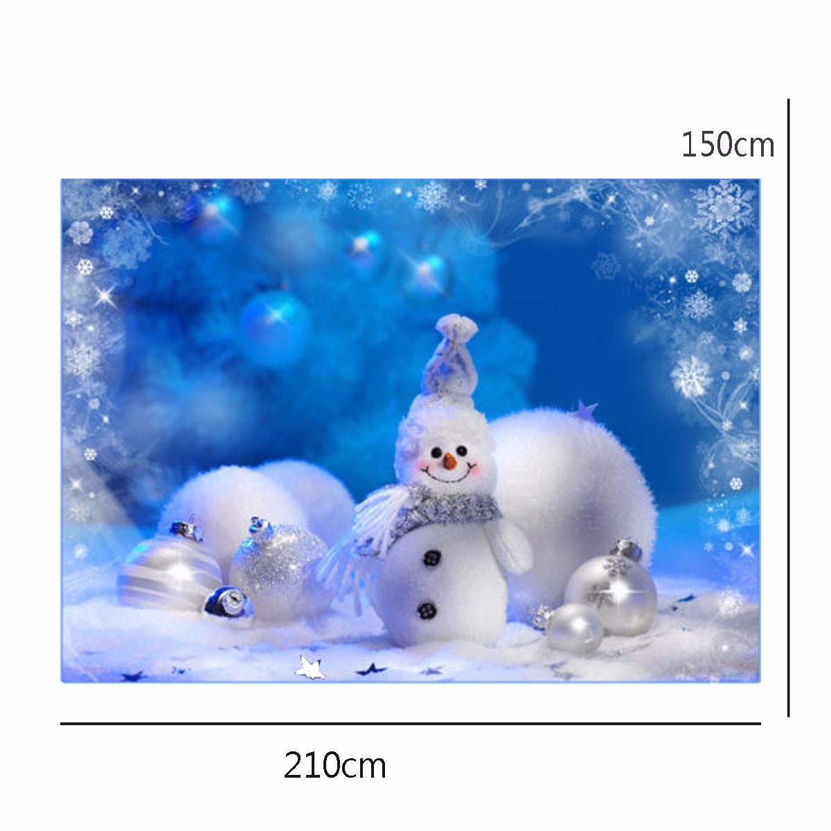 Vinyl-Fabric-Christmas-Snowman-Studio-Photography-Background-Backdrop-1104876-4