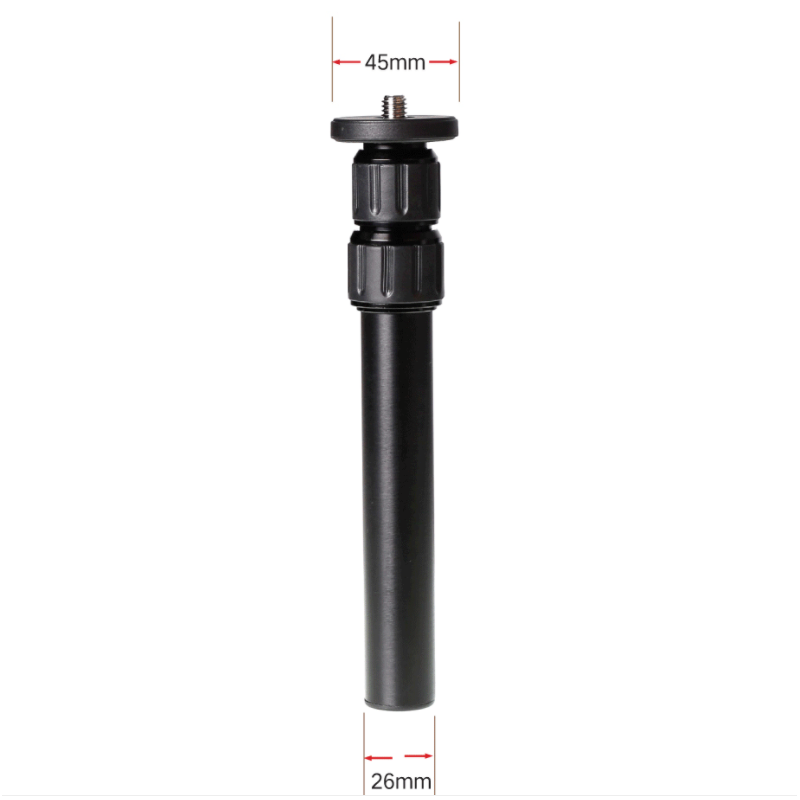 Xiletu-XM263A-Aluminum-Alloy-3-Axis-Extension-Rod-Pole-Extension-Stick-for-Tripod-Photography-Studio-1850171-2