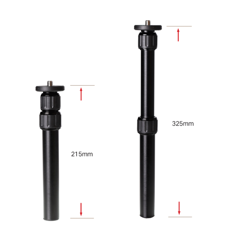 Xiletu-XM263A-Aluminum-Alloy-3-Axis-Extension-Rod-Pole-Extension-Stick-for-Tripod-Photography-Studio-1850171-3